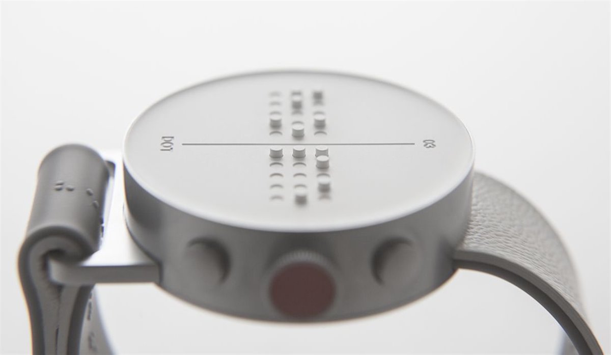 ساعت هوشمند بریل برای نابینایان ساخته شد