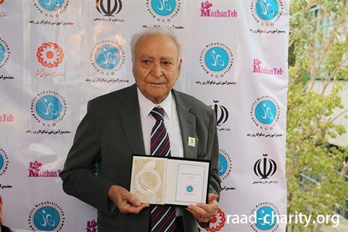 حضور پدر علم ژنتیک ایران در افتتاحیه جشنواره خودباوری