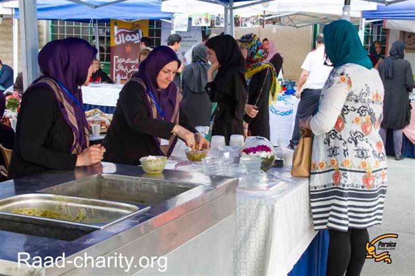 پانزدهمین جشنواره غذای خیریه رعد خرداد 94