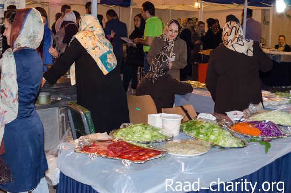 چهاردهمین جشنواره غذای خیریه رعد مهر 93