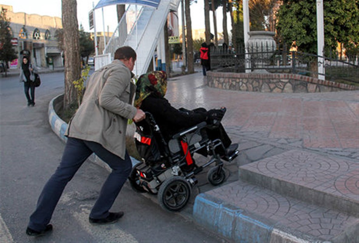 ساخت جاده سلامت معلولان در اصفهان