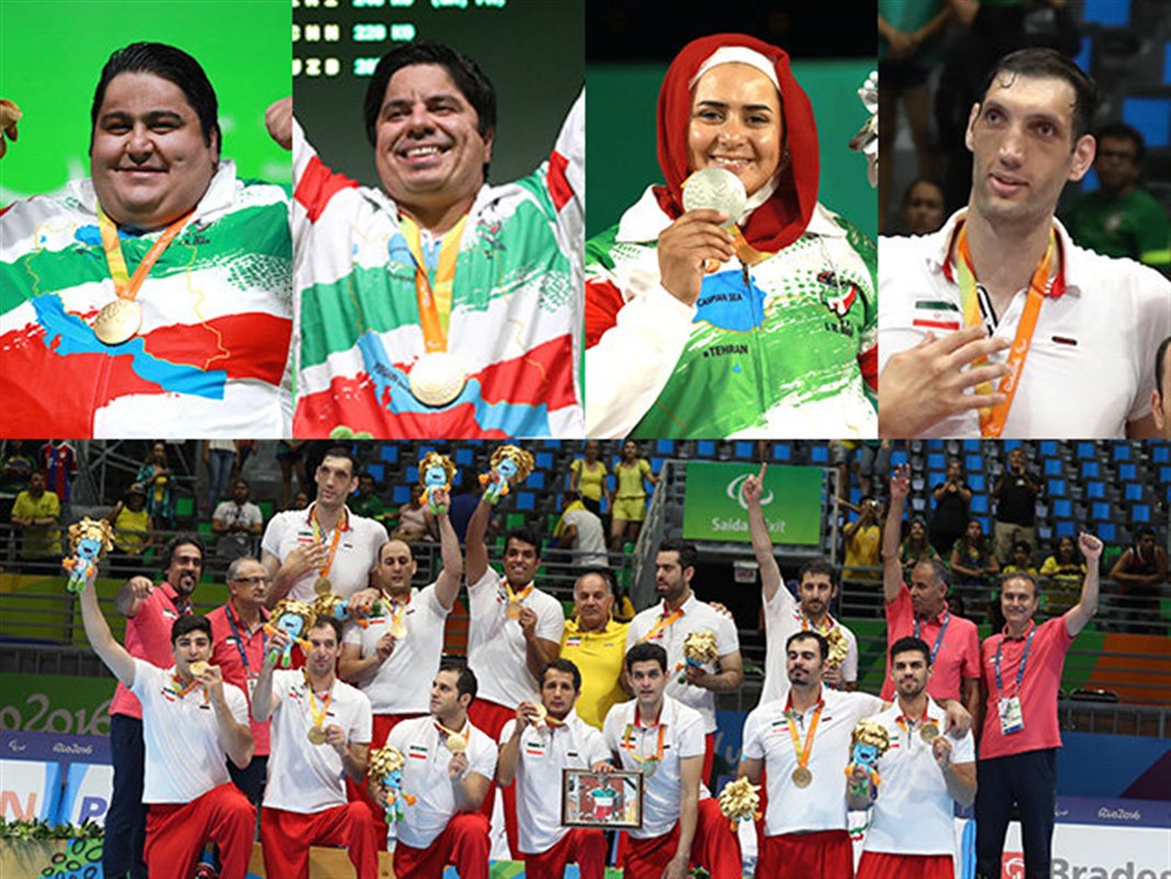 نام 4 ورزشکار پارالمپیکی ایران وارد کتاب گینس شد
