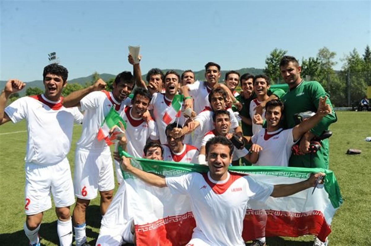 پیروزی تیم ملی فوتبال ناشنوایان ایران برابر تایلند