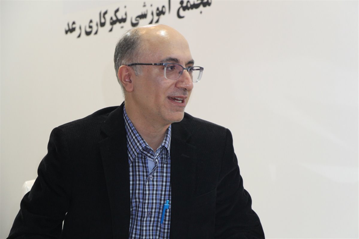 حضور مهندس محمود توسلی عضو هیات مدیره مجتمع رعد در پاویون رعد