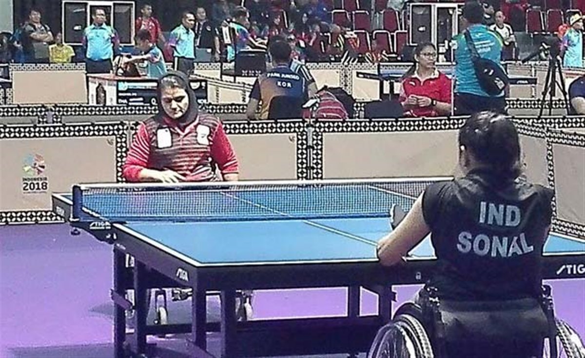 بانوی تنیس روی میز ایران از بازی‌های پاراآسیایی کنار رفت