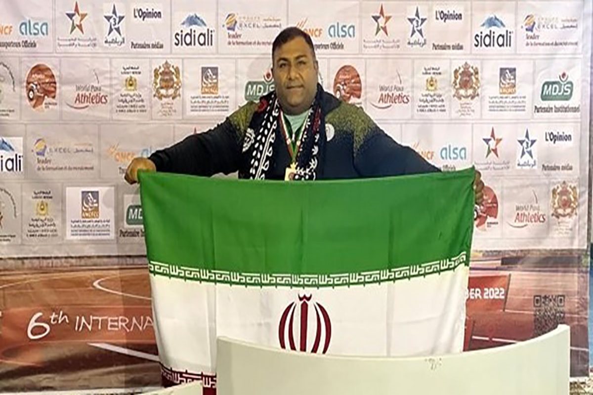 مدال طلای گرندپری بر گردن ملی پوش ایرانی