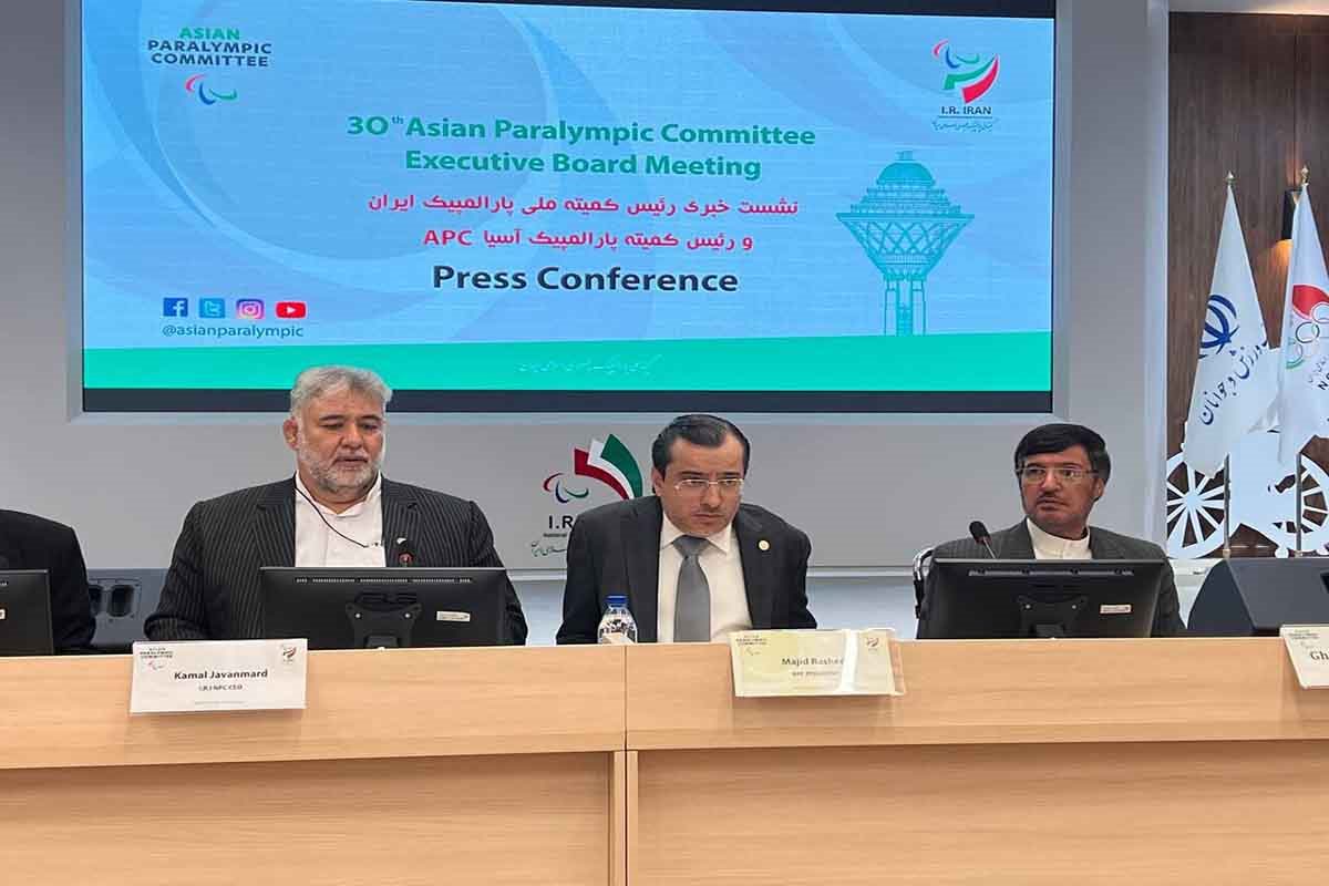 رئیس کمیته پارالمپیک آسیا: ایران یکی از پیش‌روهای جنبش پارالمپیک در قاره کهن است