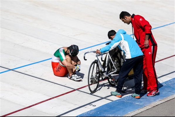 تیم ملی دوچرخه‌سواری معلولان بدون نماینده در مسابقات پیست قهرمانی آسیا