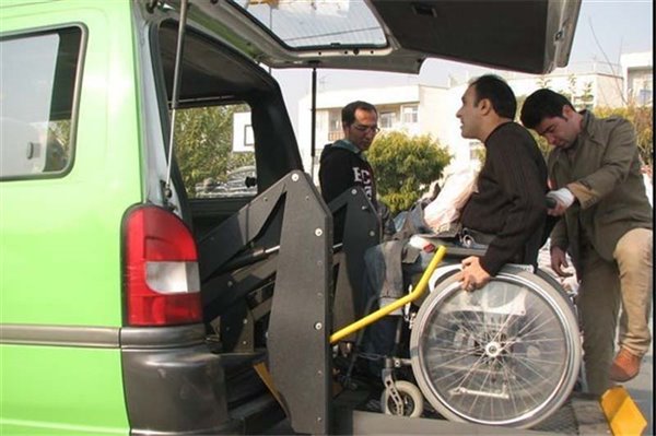 حمل و نقل معلولان در شهر قزوین رایگان می شود