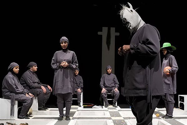 اجرای خاص ۱۱ بازیگر نابینا در تهران