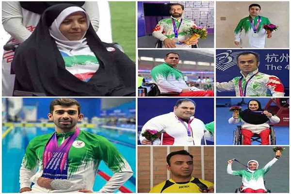 درخشش ورزشکاران البرزی در مسابقات پاراآسیایی